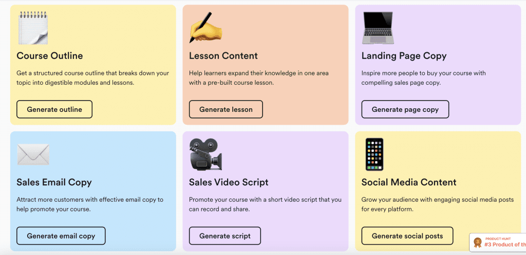 Kajabi AI Creator Hub Features (2023)