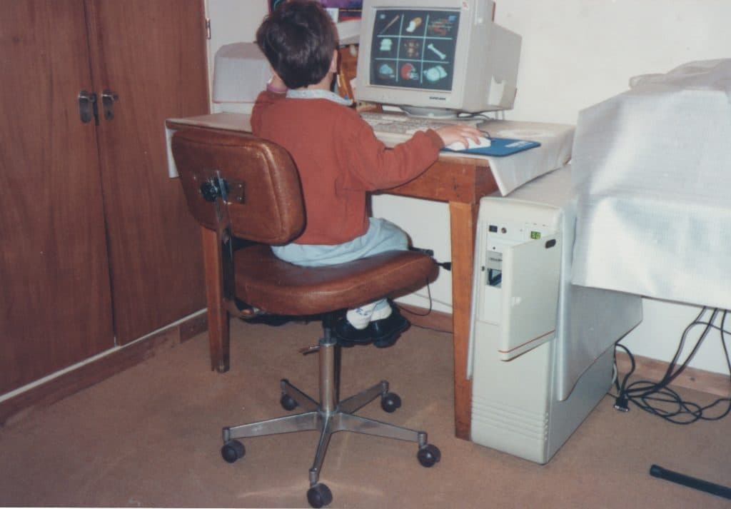 german kid computer