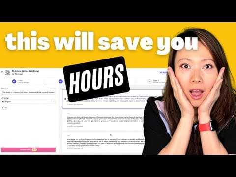 YouTube video