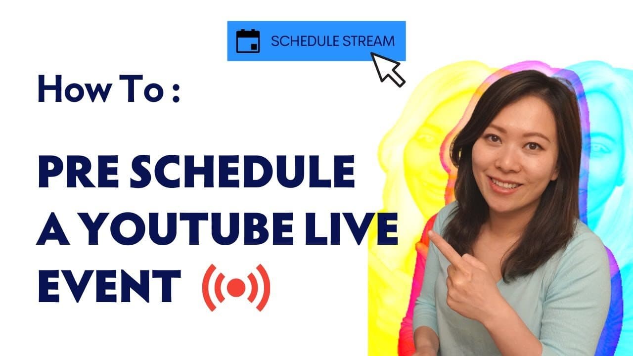 How to Schedule a YouTube Live Event