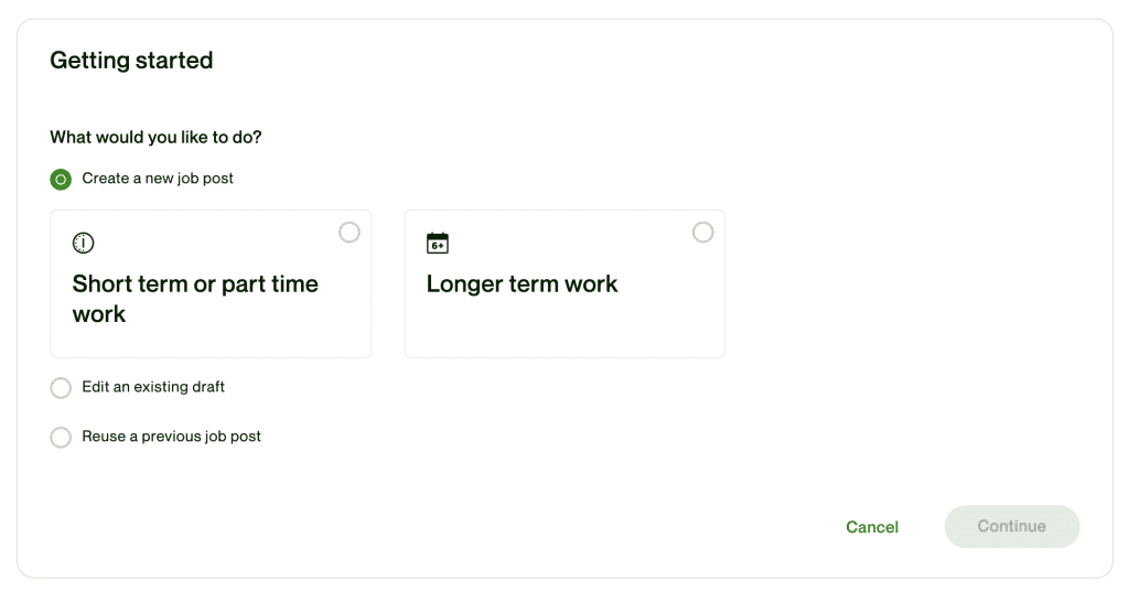 Upwork getting started (2023)