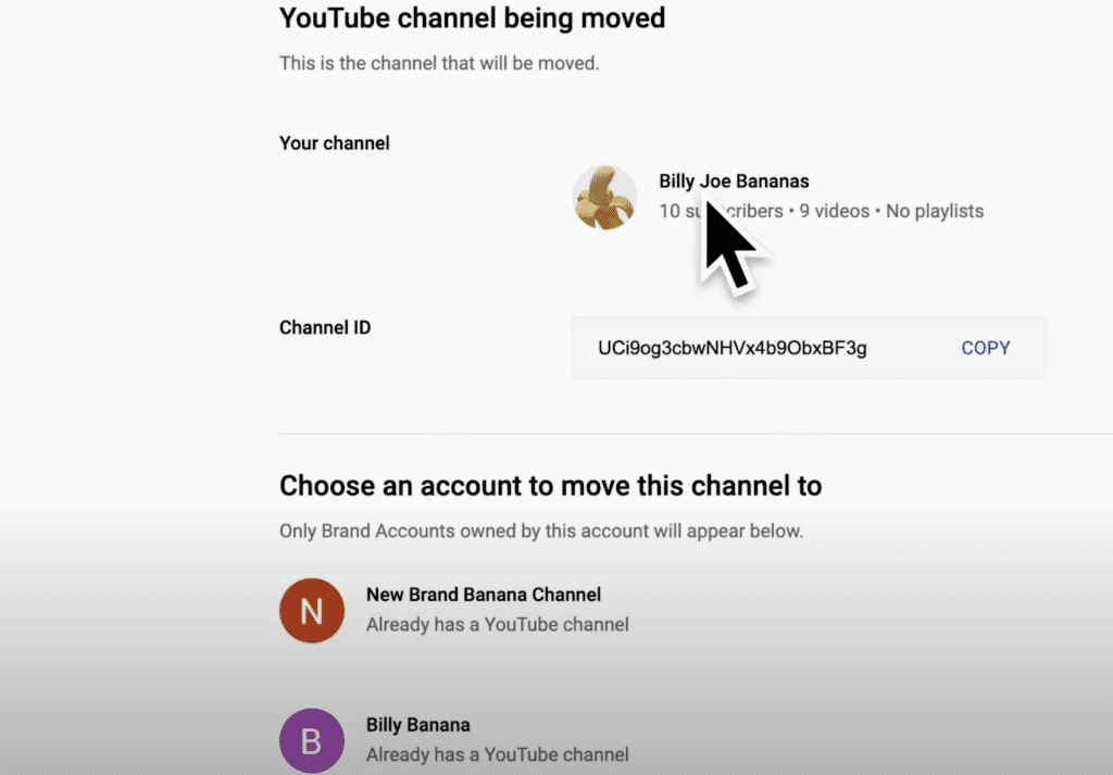 How to create a brand channel on YouTube (2023)