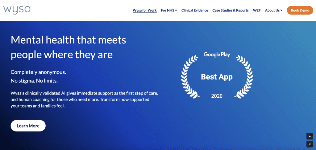 Wysa - Best AI apps for meditation in 2023