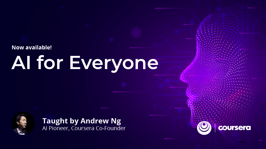 AI for Everyone: one of the best AI courses on Coursera