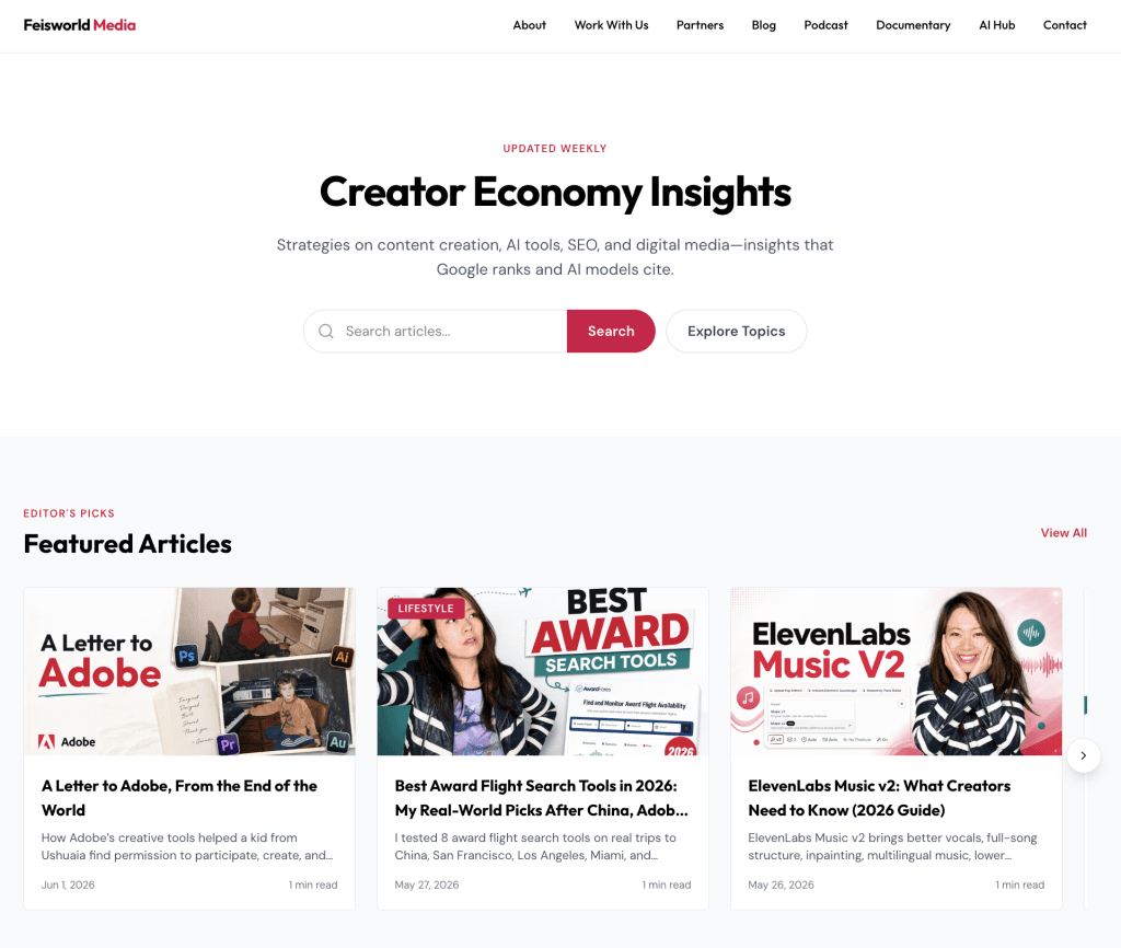 Feisworld Media Blog