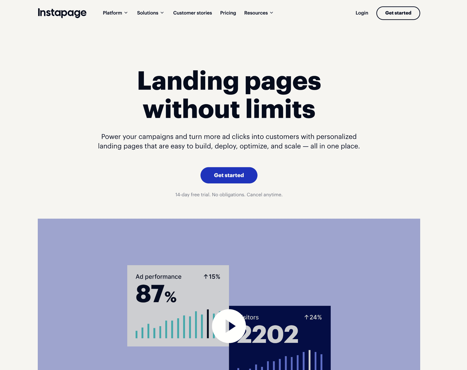 Instapage Review 2026