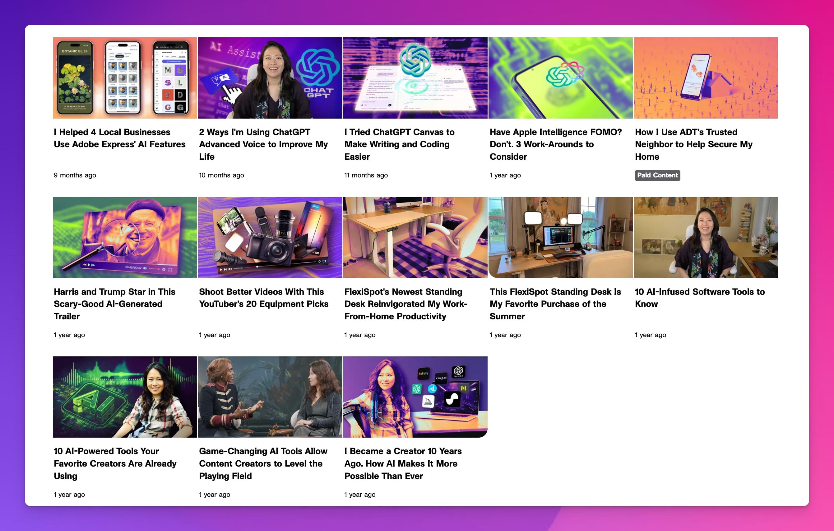 CNET screenshot